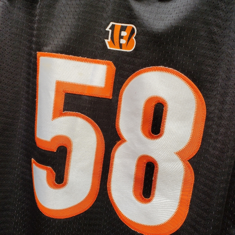 OnField Reebok Cinci Bengals Maualuga Youth Jersey - Picture 2 of 10